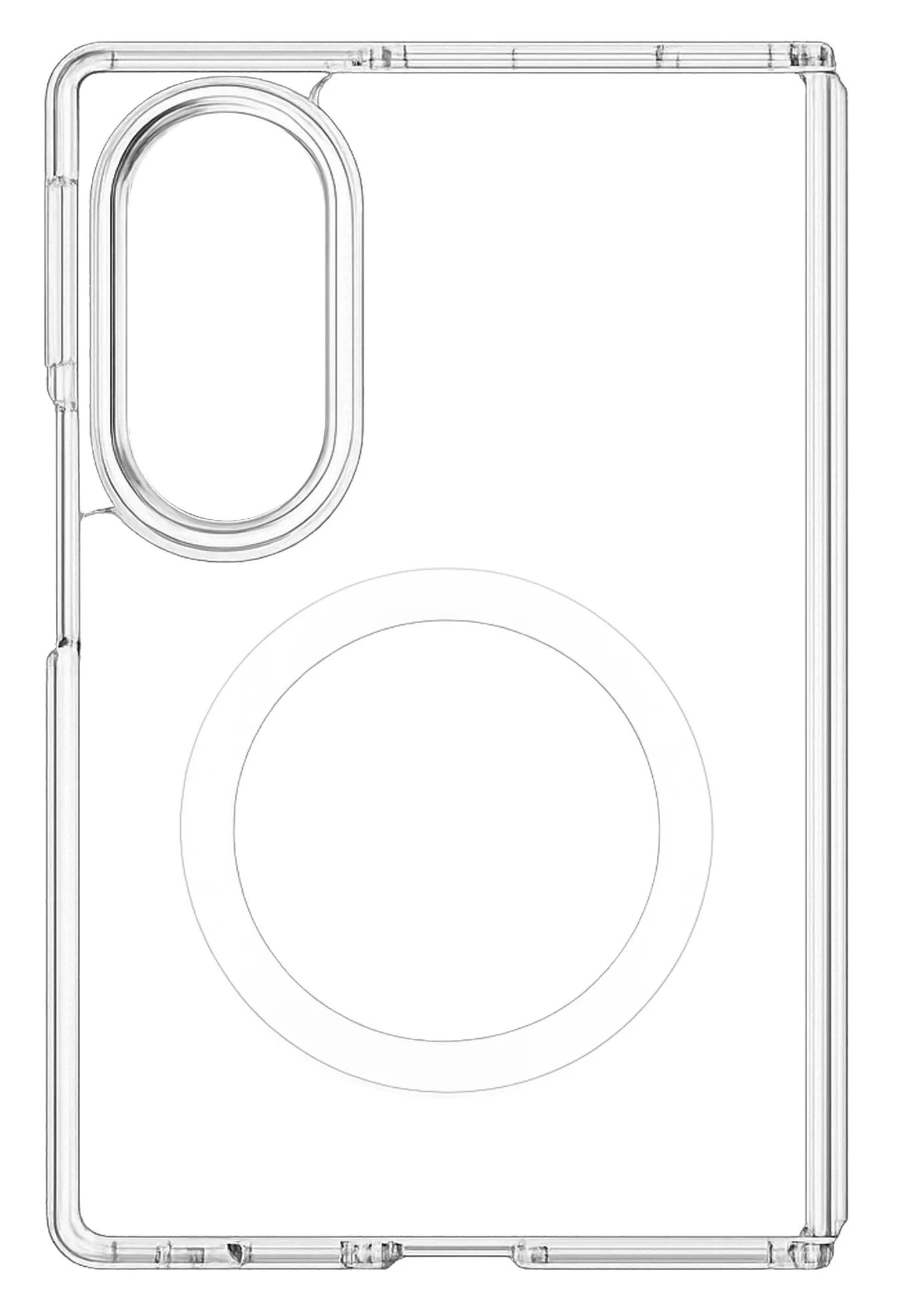 Чехол для Samsung Fold 8 (F971B) Clear MagCase Transparent (ARM91546)&nbsp;ArmorStandart - samsungshop.com.ua