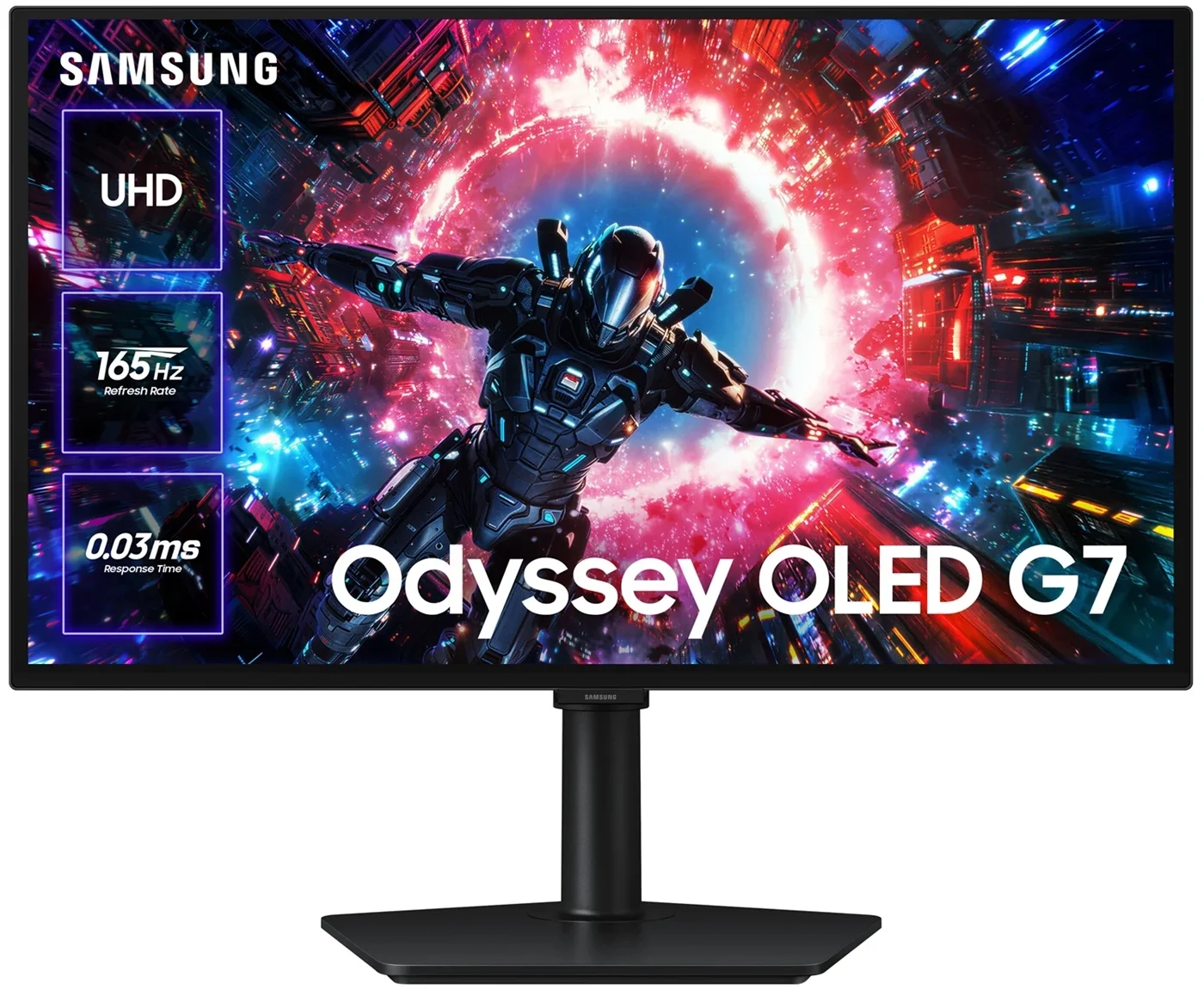 Монітор 27" ігровий Samsung Odyssey OLED G7 LS27HG702SIXUA Монітор 27" ігровий Samsung Odyssey OLED G7 LS27HG702SIXUA - samsungshop.com.ua