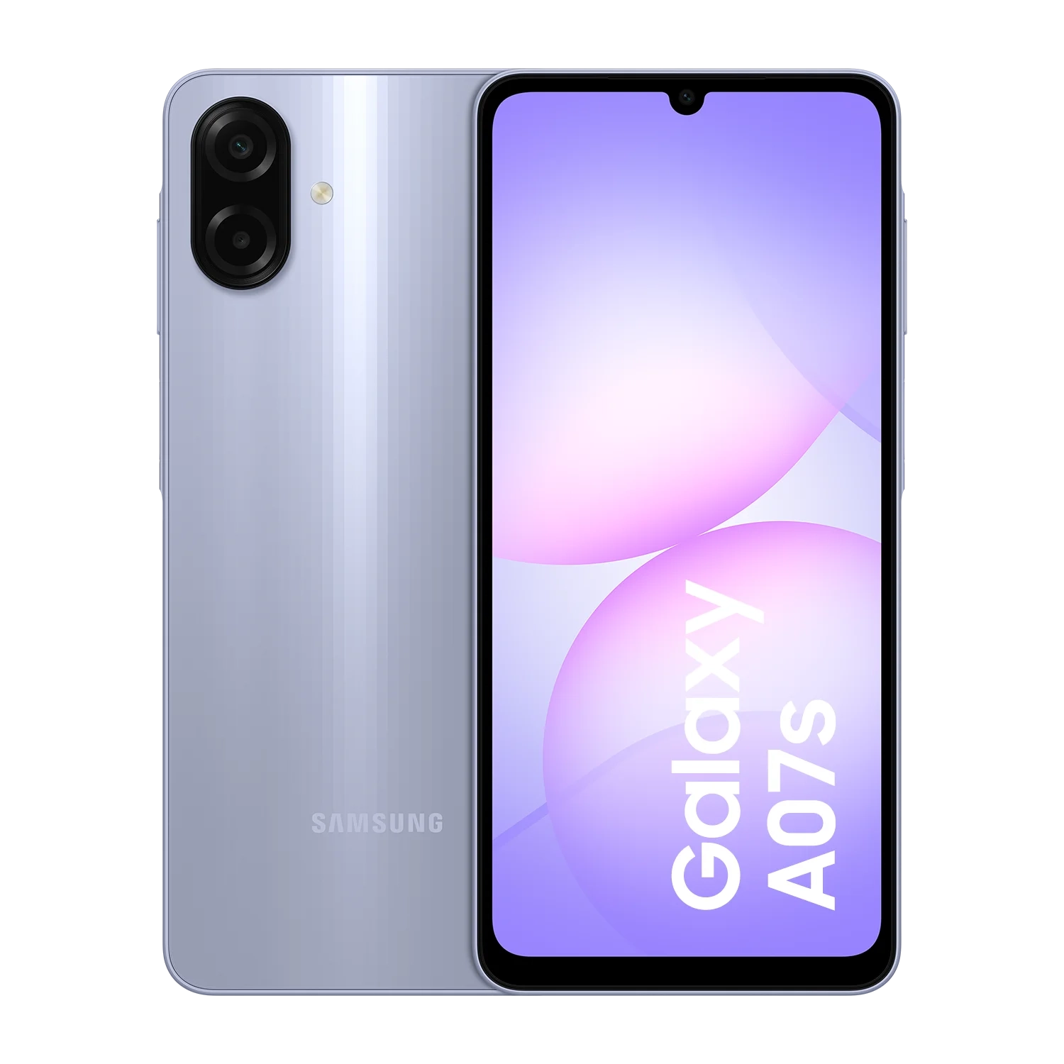 Смартфон Samsung Galaxy A07s LTE SM-A077 128GB Light Violet - Фото 1