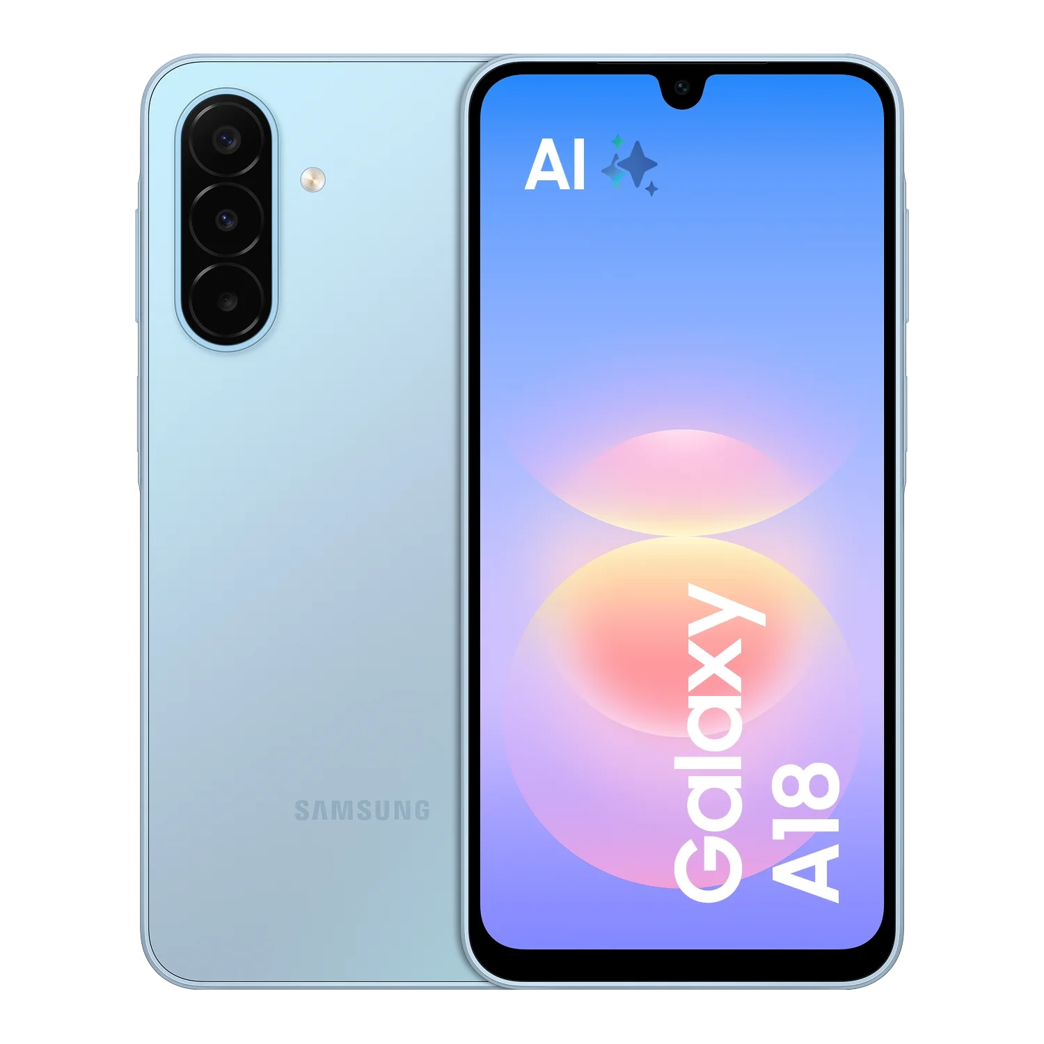 Смартфон Samsung Galaxy A18 LTE SM-A185 4GB/128GB Light Blue Смартфон Samsung Galaxy A18 LTE SM-A185 4GB/128GB Light Blue - samsungshop.com.ua