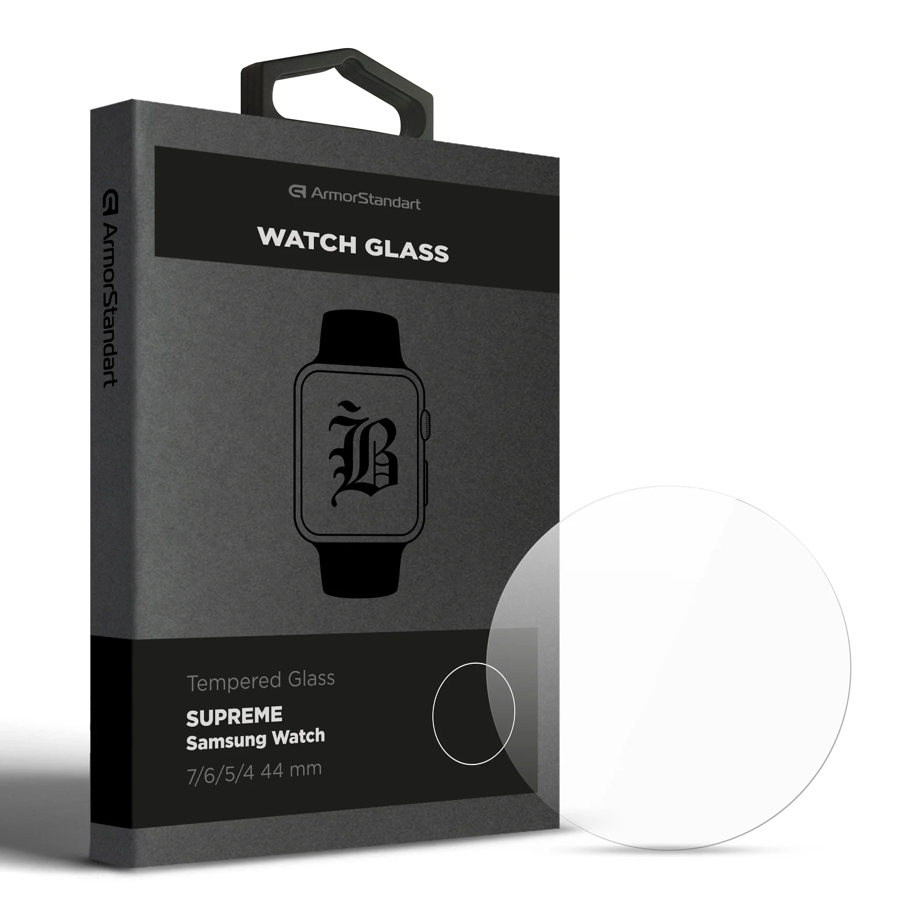 Защитное стекло для Samsung Watch 7/6/5/4 44 mm Supreme Black Icon (ARM84738) ArmorStandart Защитное стекло для Samsung Watch 7/6/5/4 44 mm Supreme Black Icon (ARM84738) ArmorStandart - samsungshop.com.ua
