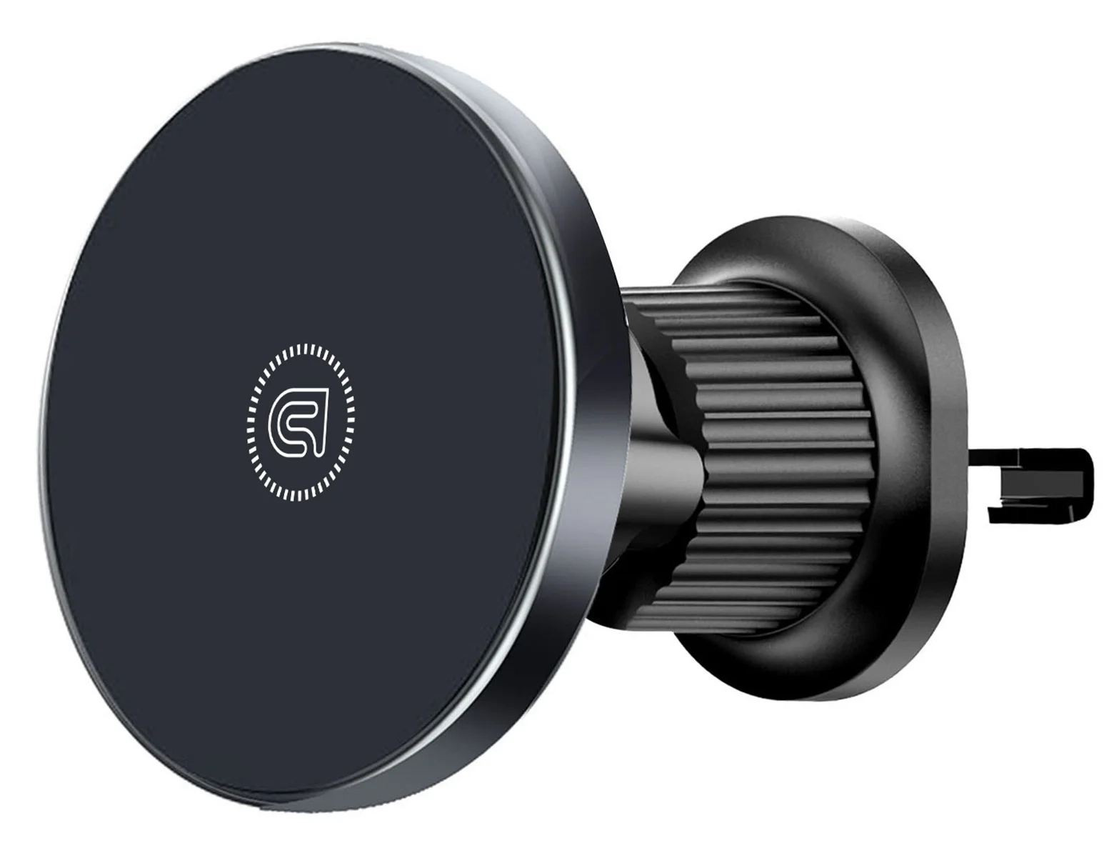 Магнитный автомобильный держатель с беспроводной зарядкой MagBoost Airvent Black (ARM85337) ArmorStandart Магнитный автомобильный держатель с беспроводной зарядкой MagBoost Airvent Black (ARM85337) ArmorStandart - samsungshop.com.ua