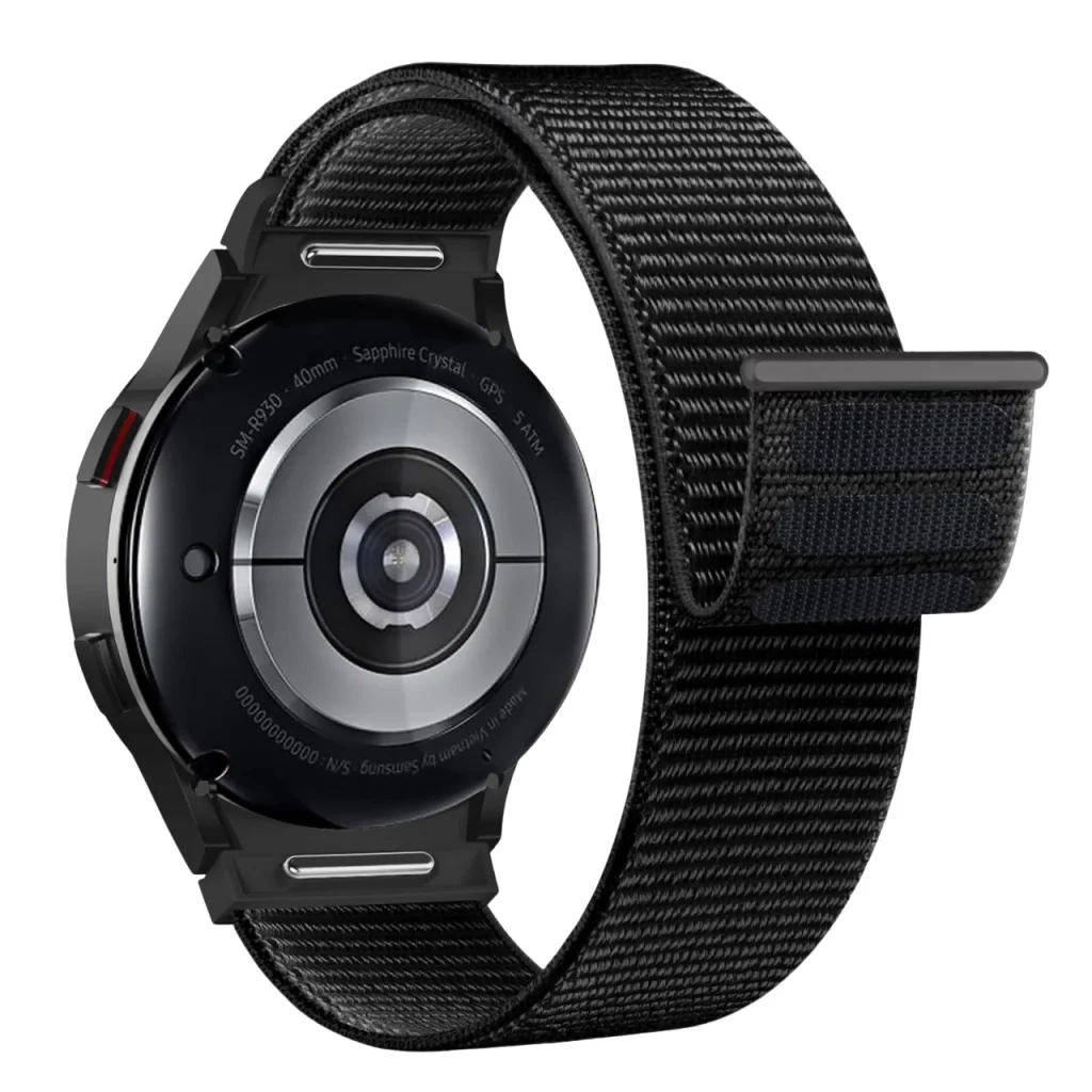 Ремінець для Samsung Watch 9/8/8 Classic Nylon Band Black (ARM87362) ArmorStandart - Фото 1 Ремінець для Samsung Watch 9/8/8 Classic Nylon Band Black (ARM87362) ArmorStandart - Фото 1