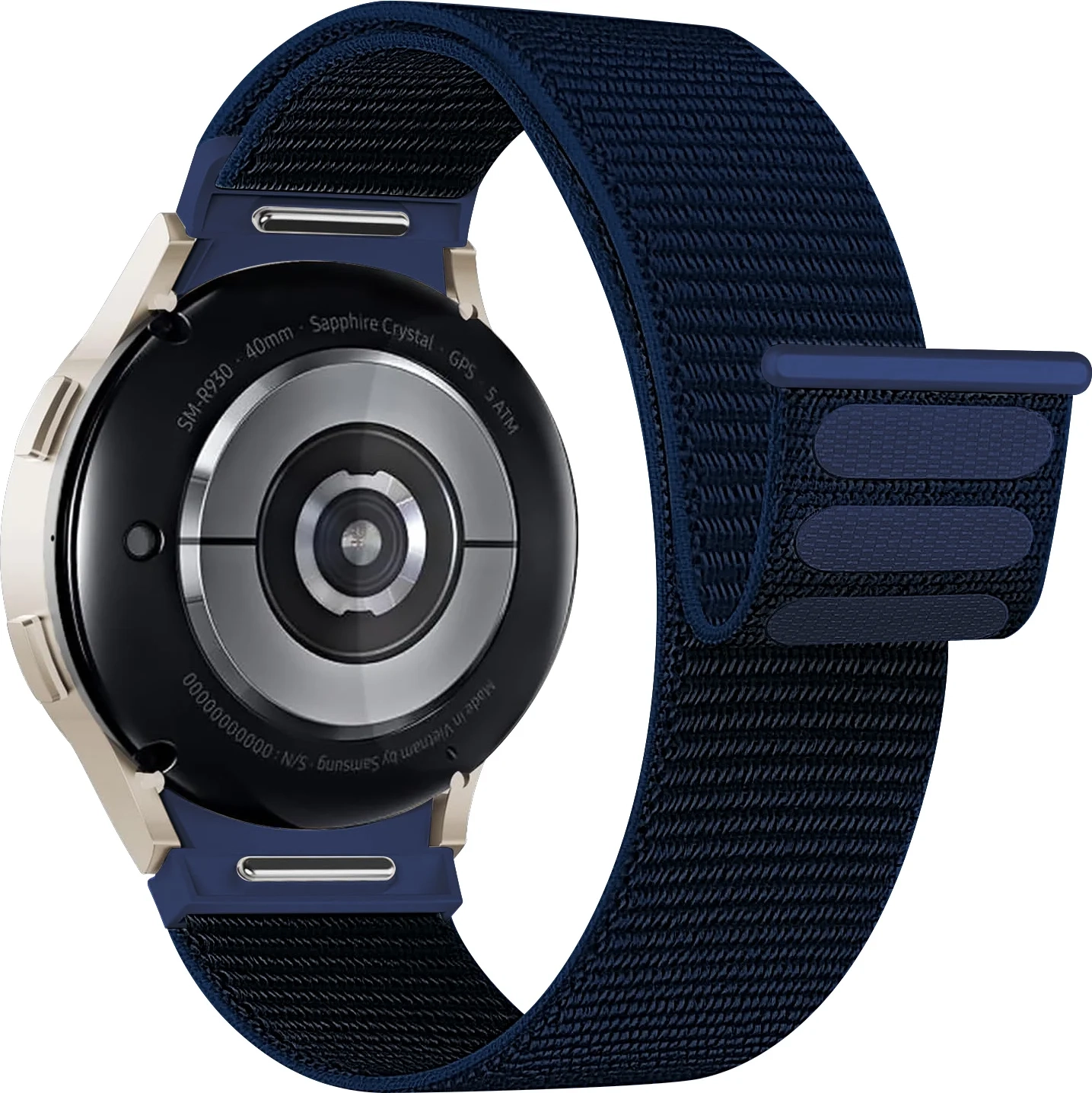 Ремінець для Samsung Watch 9/8/8 Classic Nylon Band Dark Blue (ARM87367) ArmorStandart - Фото 1 Ремінець для Samsung Watch 9/8/8 Classic Nylon Band Dark Blue (ARM87367) ArmorStandart - Фото 1