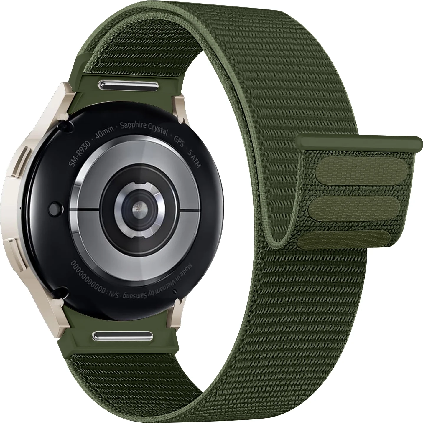 Ремінець для Samsung Watch 9/8/8 Classic Nylon Band Khaki (ARM87364) ArmorStandart - Фото 1 Ремінець для Samsung Watch 9/8/8 Classic Nylon Band Khaki (ARM87364) ArmorStandart - Фото 1