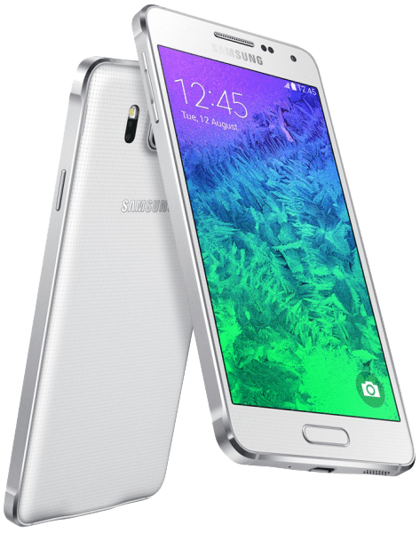 Смартфон Samsung Galaxy Alpha SM-G850 Dazzling White - фото 1 - samsungshop.com.ua