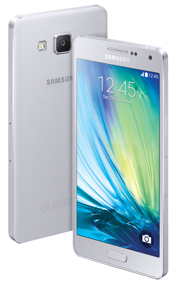 Смартфон Samsung Galaxy A5 SM-A500H Silver - фото 1 - samsungshop.com.ua