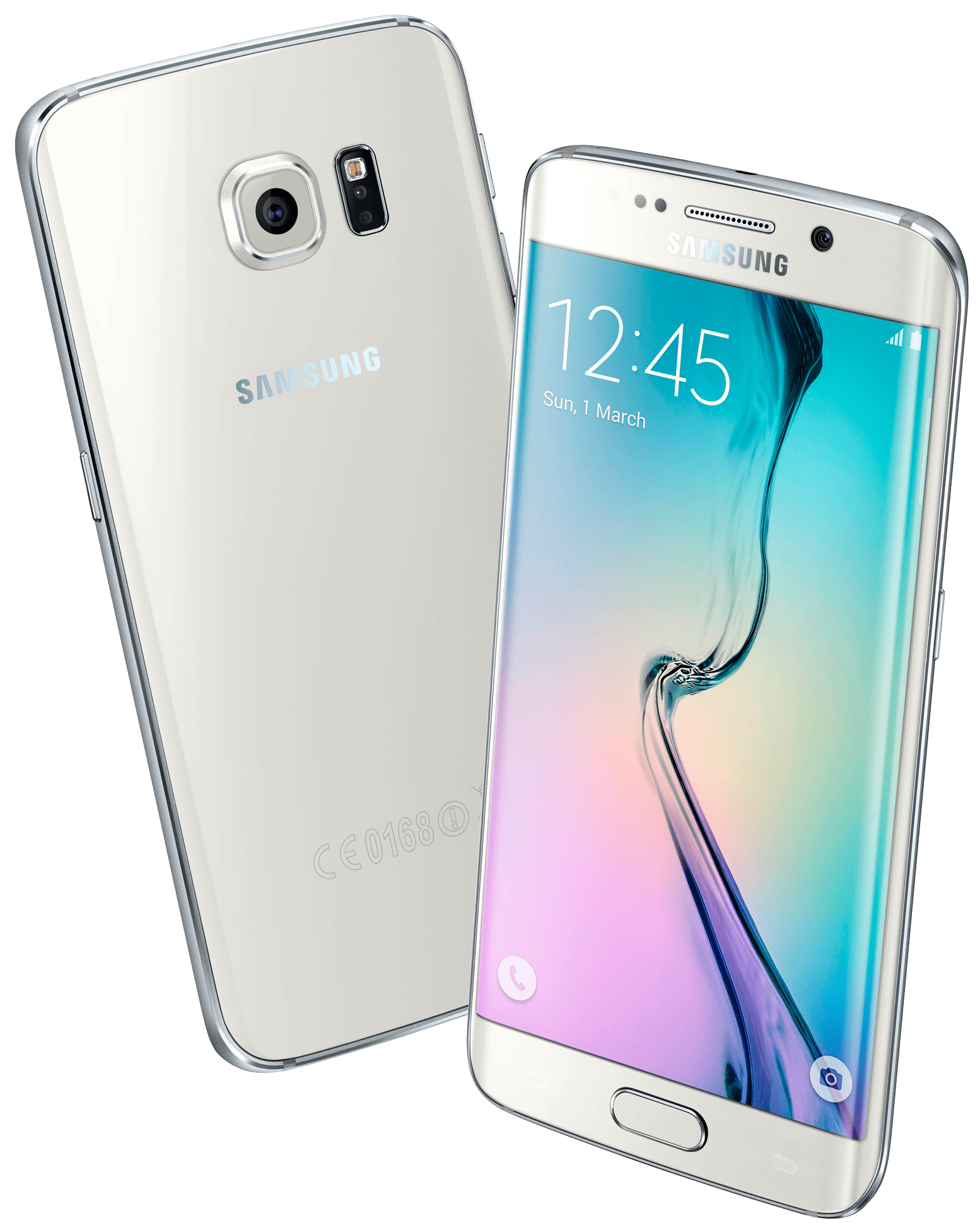Смартфон Samsung Galaxy S6 Edge SM-G925F 32GB White - фото 1 - samsungshop.com.ua