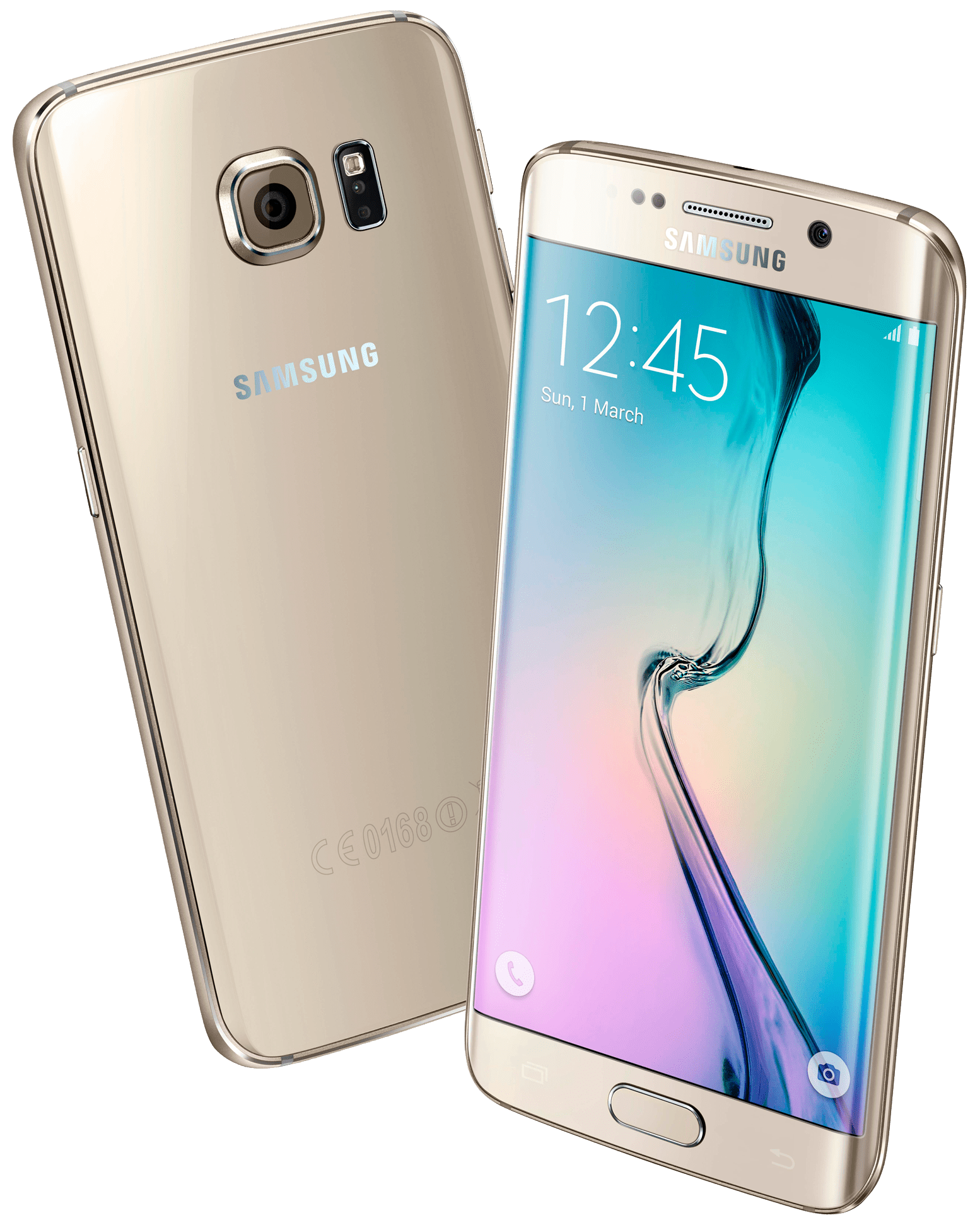 Смартфон Samsung Galaxy S6 Edge SM-G925F 32GB Gold - фото 1 - samsungshop.com.ua