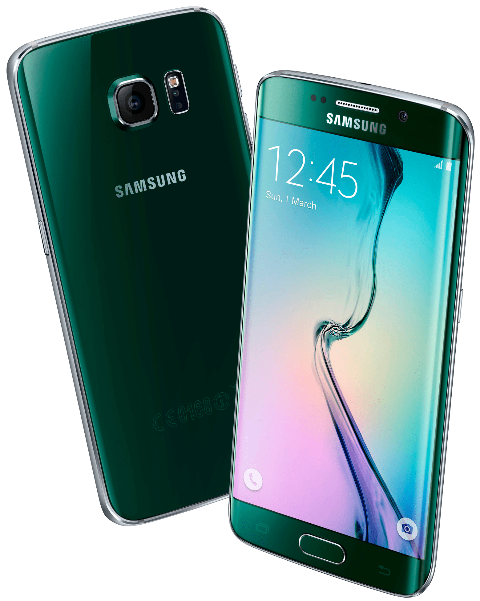 Смартфон Samsung Galaxy S6 Edge SM-G925F 32GB Green - фото 1 - samsungshop.com.ua