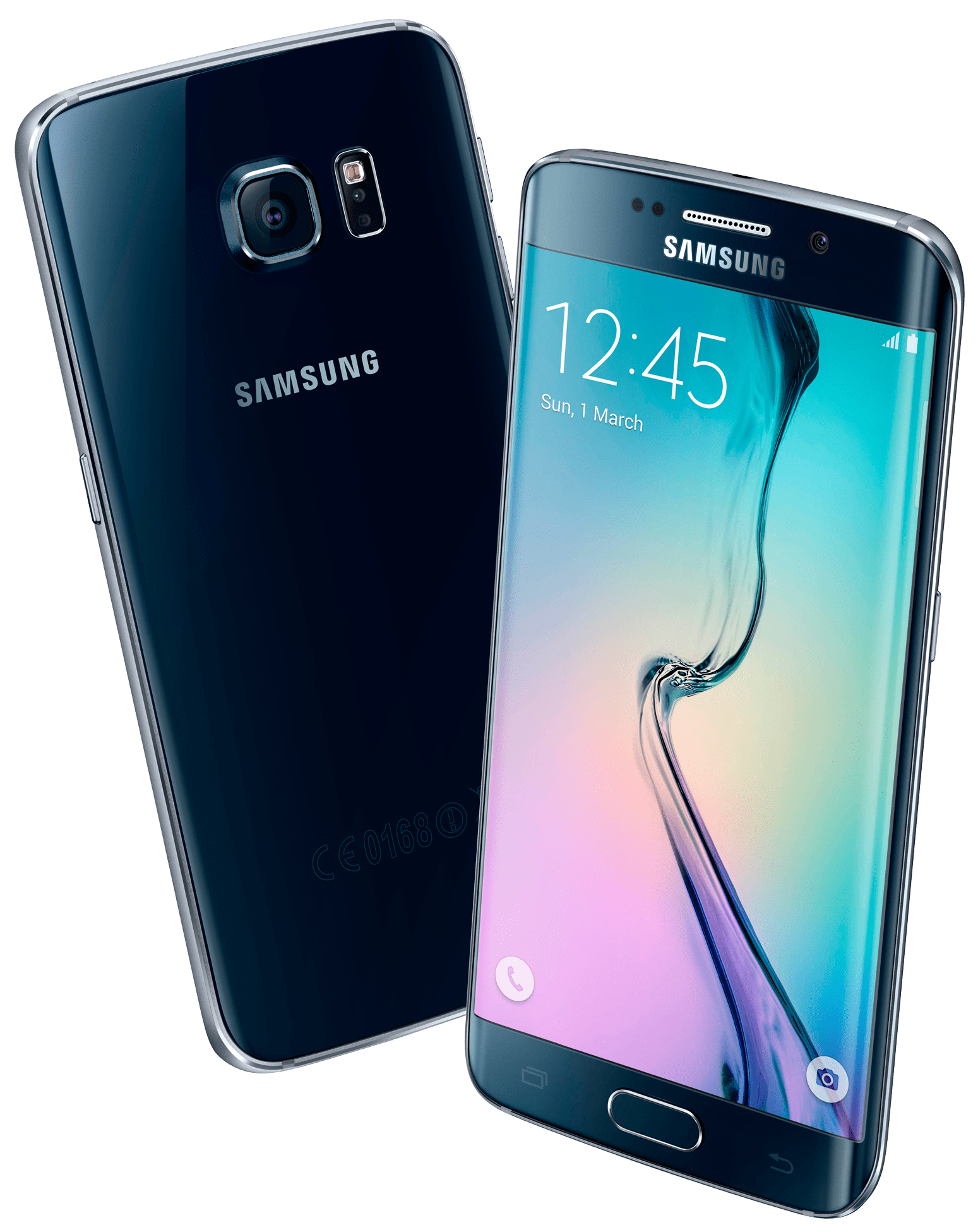 Смартфон Samsung Galaxy S6 Edge SM-G925F 64GB Black - фото 1 - samsungshop.com.ua