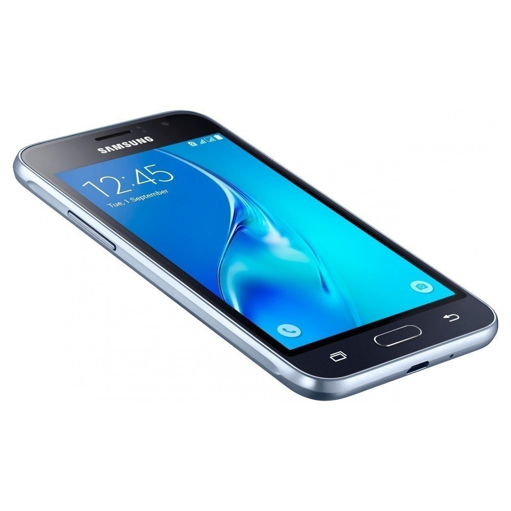 Смартфон Samsung Galaxy J1 (2016) SM-J120H Black - фото 1 - samsungshop.com.ua
