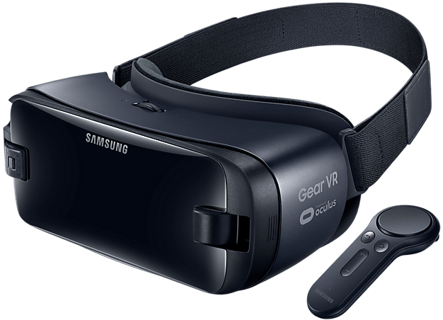 Очки виртуальной реальности Samsung Gear VR SM-R324NZAASEK + controller - фото 1 - samsungshop.com.ua