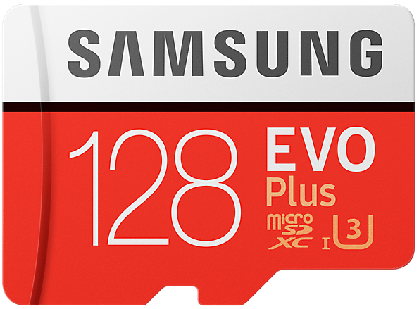 Карта памяти Samsung microSDXC 128GB EVO Plus Class 10 UHS-I U3 (MB-MC128GA/APC) - фото 1 - samsungshop.com.ua