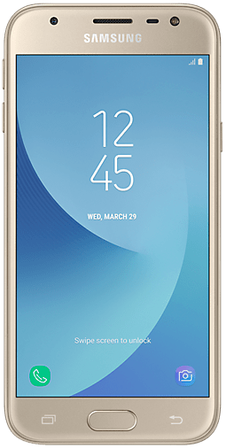 Смартфон Samsung Galaxy J3 (2017) J330F Gold - фото 1 - samsungshop.com.ua