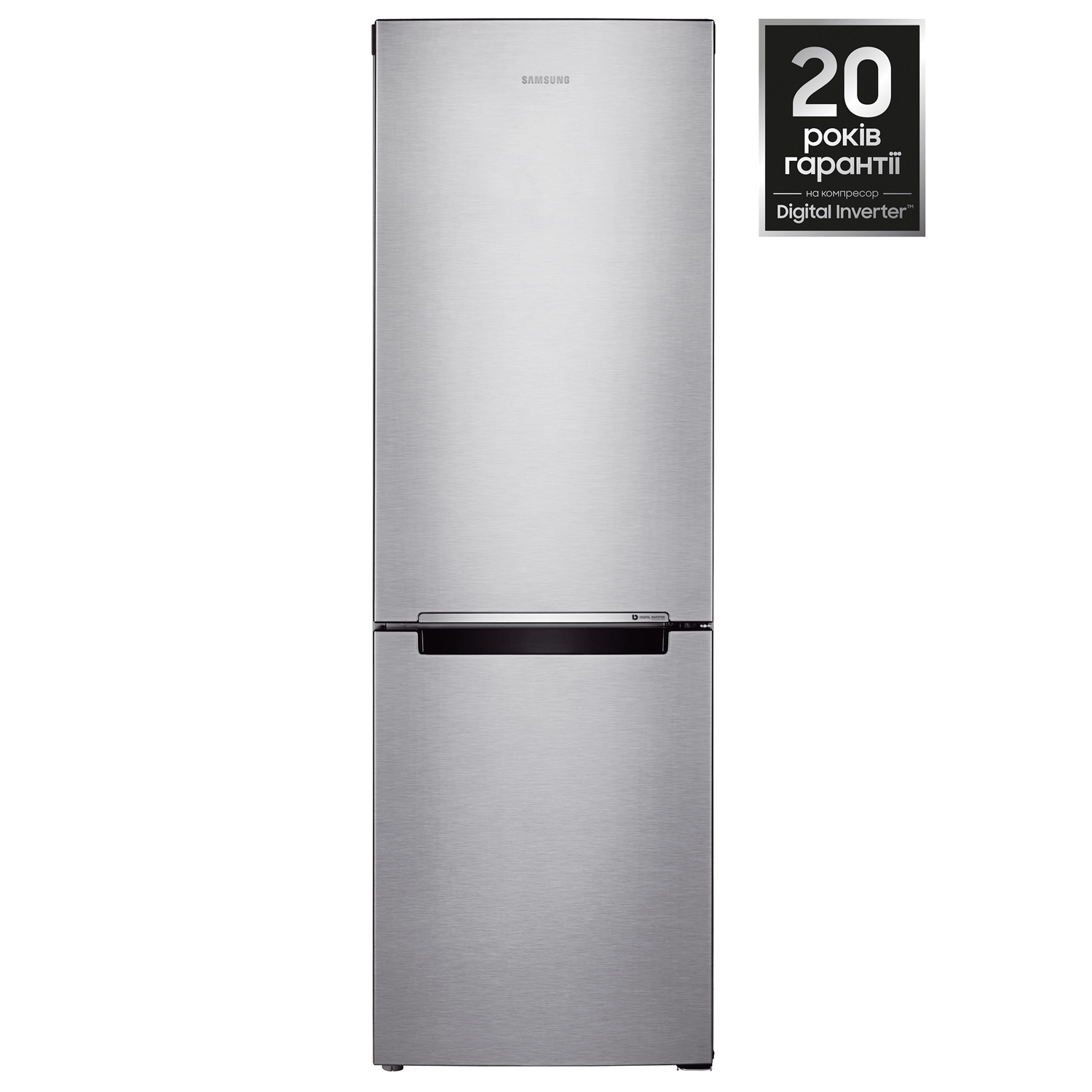 Холодильник Samsung RB30J3000SA/UA Silver - фото 1 - samsungshop.com.ua