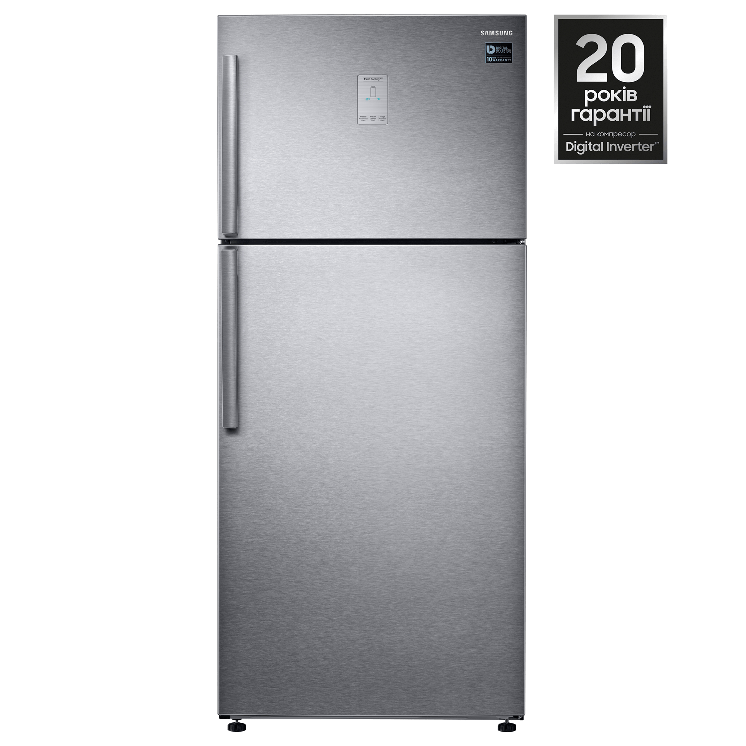 Холодильник Samsung RT53K6330SL/UA Silver - фото 1 - samsungshop.com.ua