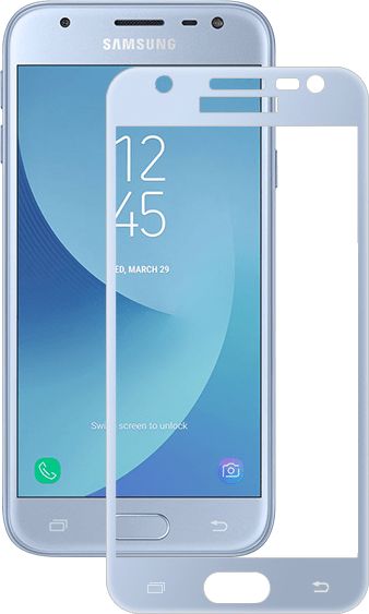 Защитное стекло Global TG для Samsung Galaxy J3 (2017) J330 Blue - фото 1 - samsungshop.com.ua