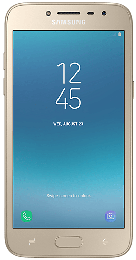 Смартфон Samsung Galaxy J2 2018 SM-J250F Gold - фото 1 - samsungshop.com.ua