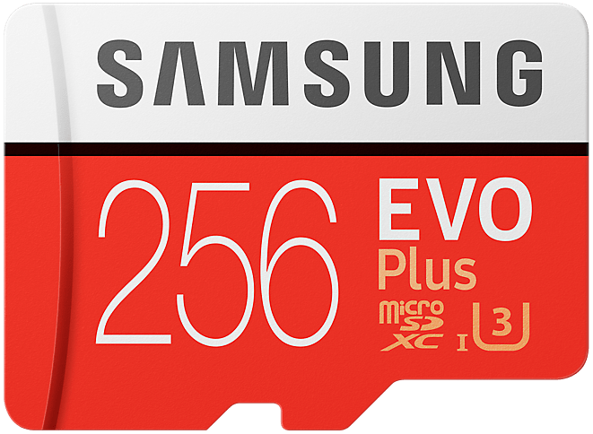 Карта пам'яті Samsung microSDXC 256GB EVO Plus Class 10 UHS-I U3 (MB-MC256GA/RU) - samsungshop.com.ua