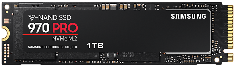 SSD накопичувач Samsung 970 PRO 1TB M.2 PCIe 3.0 4x (MZ-V7P1T0BW) - фото 1 - samsungshop.com.ua