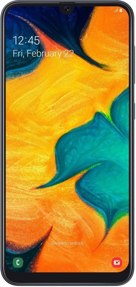 Смартфон Samsung Galaxy A30 3/32GB SM-A305F Black - фото 1 - samsungshop.com.ua