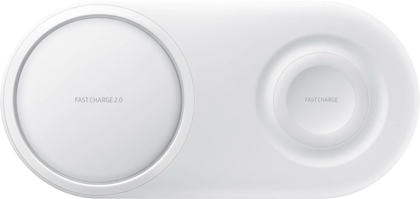 Бездротовий зарядний пристрій Samsung Wireless Charger Duo Pad EP-P5200 White - samsungshop.com.ua