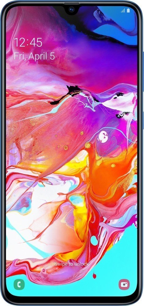 Смартфон Samsung Galaxy A70 128GB SM-A705F Blue - samsungshop.com.ua