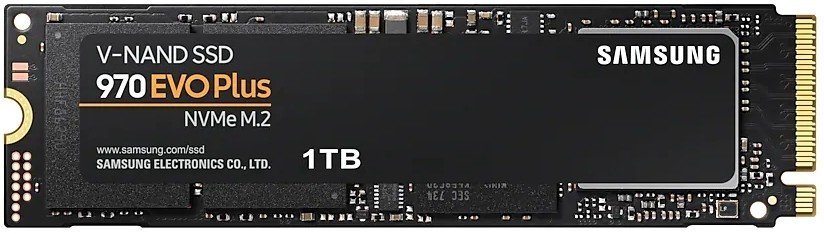 SSD накопичувач Samsung 970 EVO Plus 1TB M.2 PCIe 3.0 4x (MZ-V7S1T0BW) - фото 1 - samsungshop.com.ua