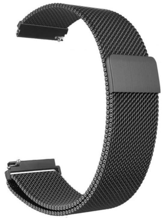 Ремешок Intaleo Milanese Black 1283126494260 для Samsung Galaxy Watch 20 mm - фото 1 - samsungshop.com.ua