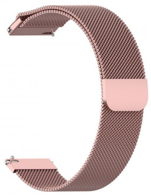Ремінець Intaleo Milanese pink 1283126494291 для Samsung Galaxy Watch 22 mm - фото 1 - samsungshop.com.ua