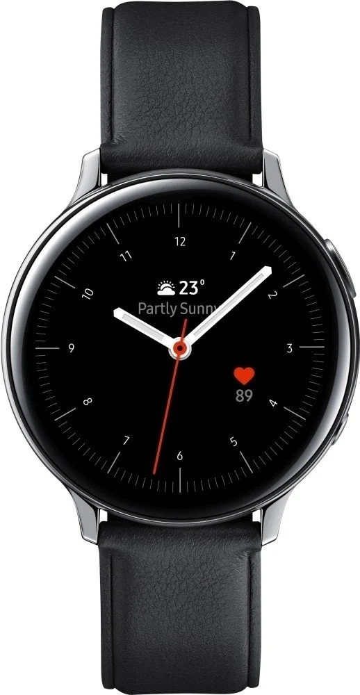 Мобільний пристрій Samsung Galaxy Watch Active 2 44mm (SM-R820NSSASEK) Stainless Steel Silver - фото 1 - samsungshop.com.ua