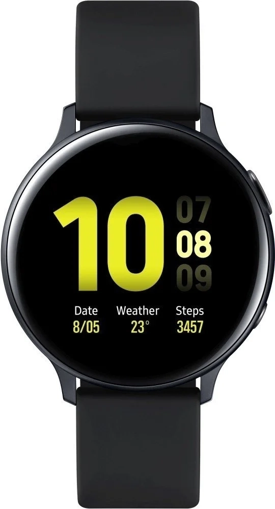 Умные часы Samsung Galaxy Watch Active 2 44mm Aluminium Black - Фото 1 Умные часы Samsung Galaxy Watch Active 2 44mm Aluminium Black - Фото 1