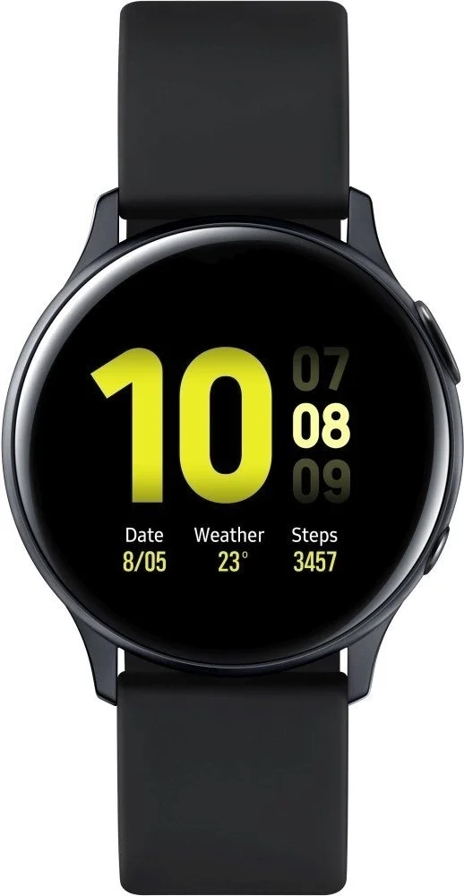 Умные часы Samsung Galaxy Watch Active 2 40mm Aluminium Black - фото 1 - samsungshop.com.ua