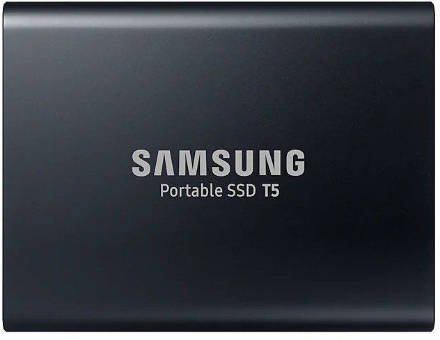 Портативный SSD накопитель Samsung T5 Black 2TB USB 3.1 Type-C (MU-PA2T0B/WW) - samsungshop.com.ua