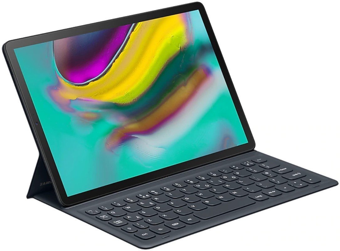 Чехол-клавиатура для Samsung Tab S5e Book Cover Keyboard EJ-FT720BBRGRU Black - фото 1 - samsungshop.com.ua