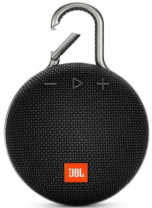 Портативная акустика JBL Clip 3 Black (JBLCLIP3BLK) - samsungshop.com.ua