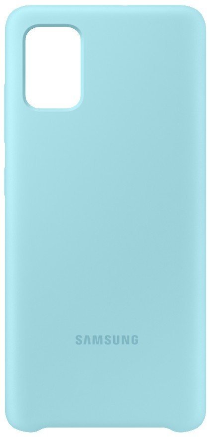 Чохол SAMSUNG Silicone Cover Blue для Samsung A515 - фото 1 - samsungshop.com.ua