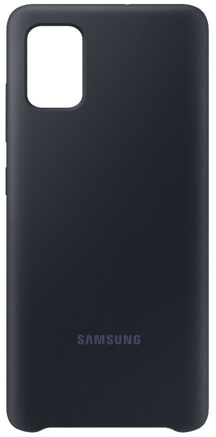 Чохол SAMSUNG Silicone Cover Black Samsung A715 - фото 1 - samsungshop.com.ua