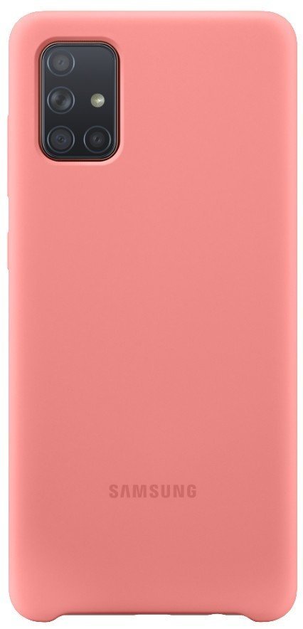 Чохол SAMSUNG Silicone Cover Pink для Samsung A715 - фото 1 - samsungshop.com.ua