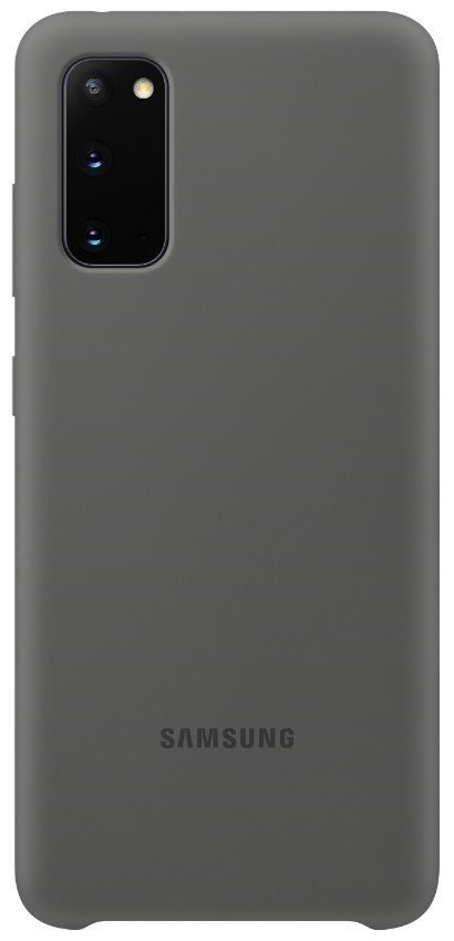 Чохол Samsung Silicone Cover Gray для Samsung S20 G980 - samsungshop.com.ua