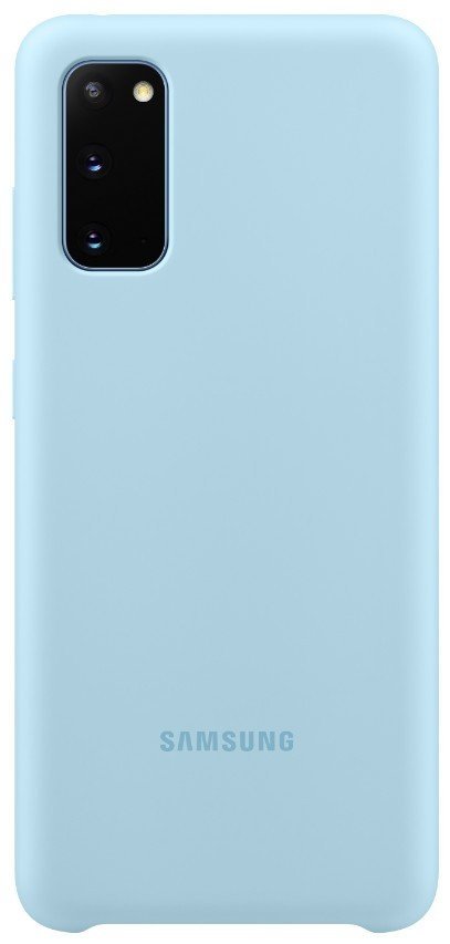 Чохол Samsung Silicone Cover Sky Blue для Samsung S20 G980 - samsungshop.com.ua