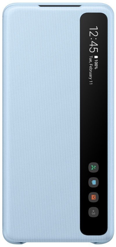 Чохол Samsung Clear View Cover Sky Blue для Samsung S20+ G985 - samsungshop.com.ua