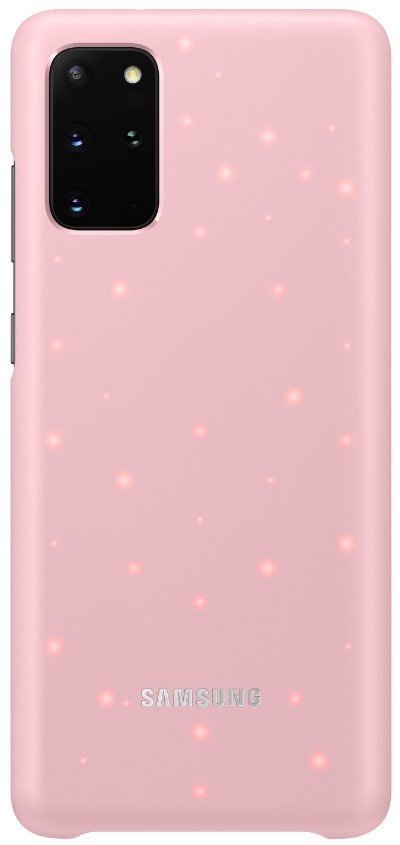 Чохол Samsung LED Cover Pink для Samsung S20+ G985 - фото 1 - samsungshop.com.ua