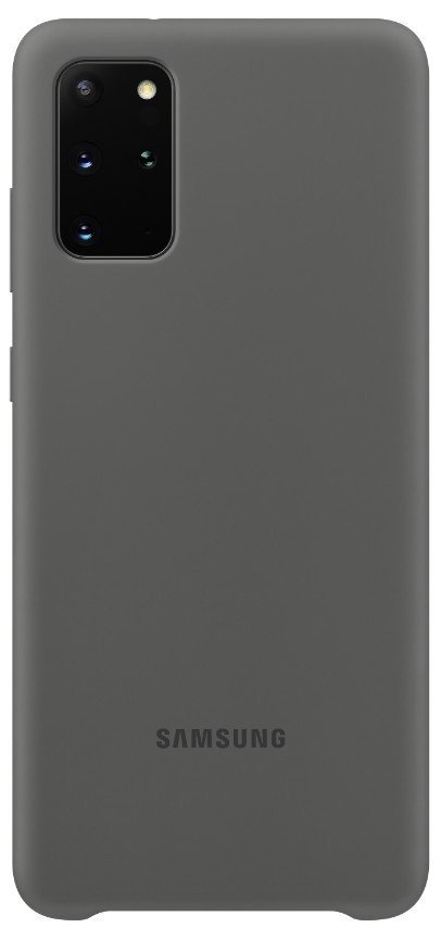 Чехол Samsung Silicone Cover Gray для Samsung S20+ G985 - samsungshop.com.ua