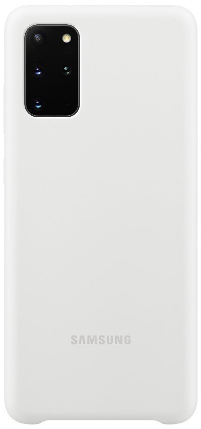 Чехол Samsung Silicone Cover White для Samsung S20+ G985 - фото 1 - samsungshop.com.ua