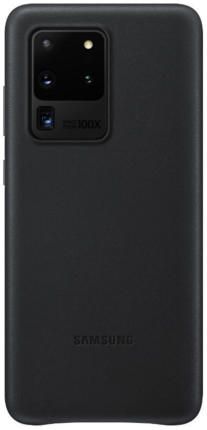 Чохол Samsung Leather Cover Black для Samsung S20 Ultra G988 - фото 1 - samsungshop.com.ua