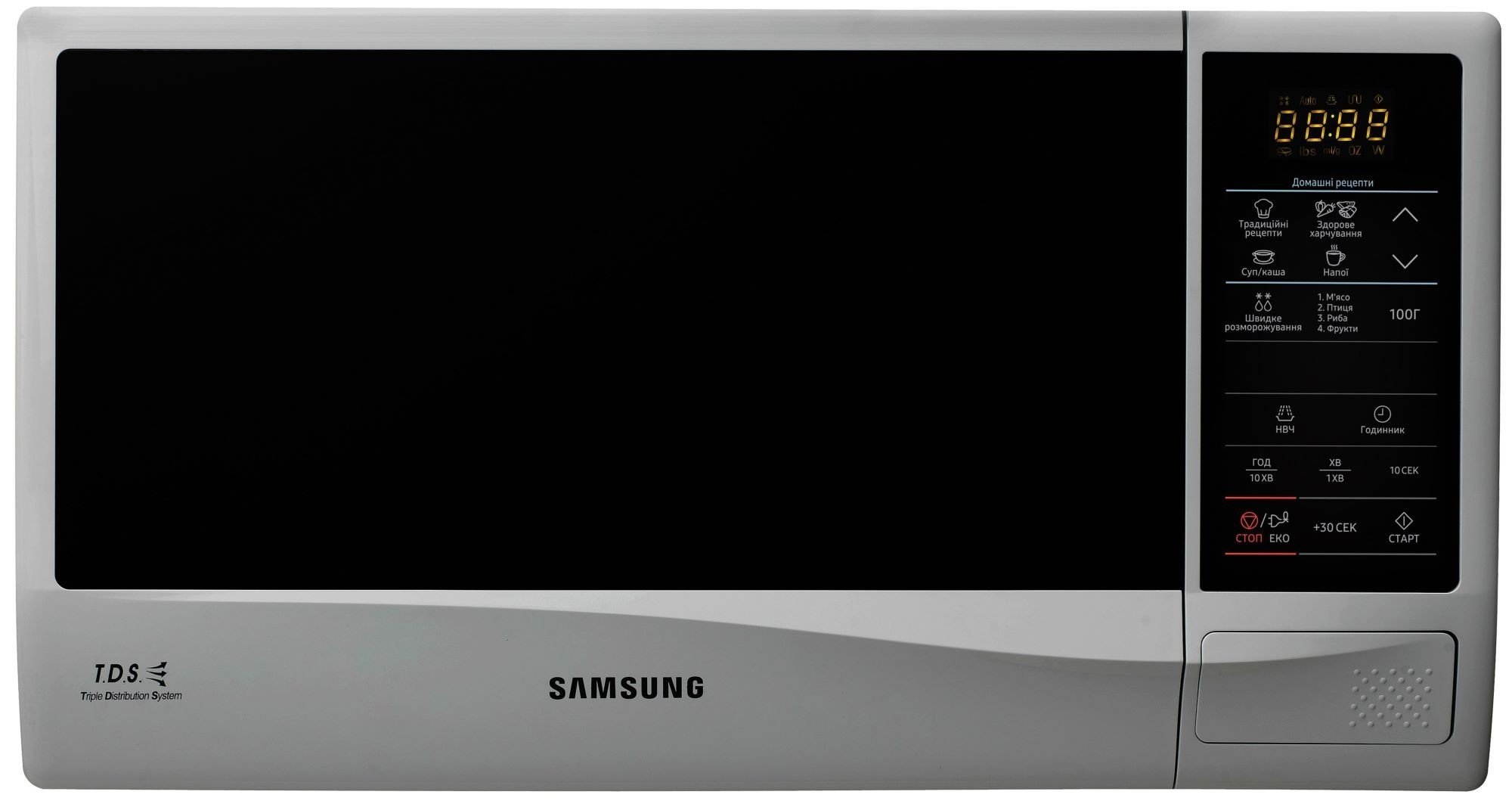 Микроволновая печь Samsung ME83KRS-2/BW - фото 1 - samsungshop.com.ua