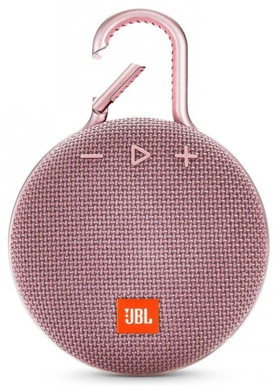 Портативная акустика JBL Clip 3 Pink (JBLCLIP3PINK) - фото 1 - samsungshop.com.ua