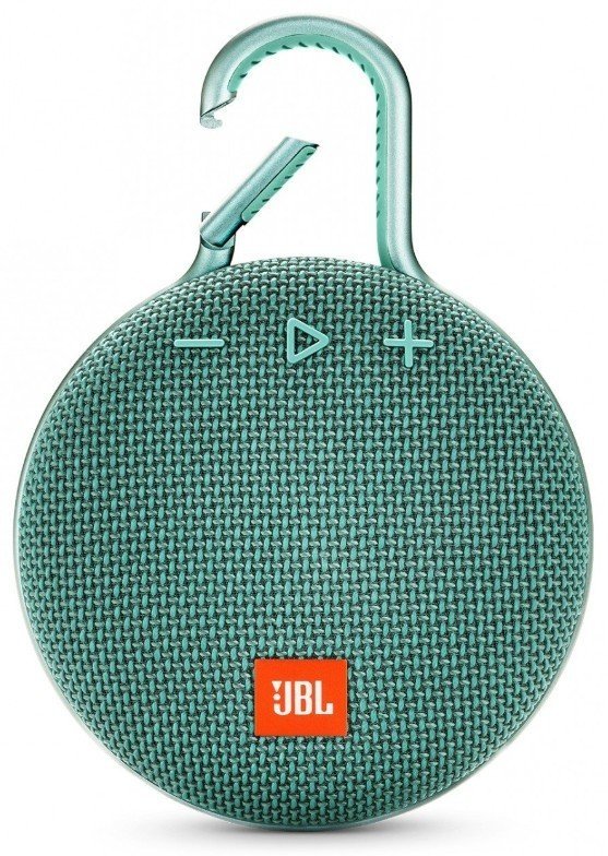 Портативная акустика JBL Clip 3 Teal (JBLCLIP3TEAL) - фото 1 - samsungshop.com.ua